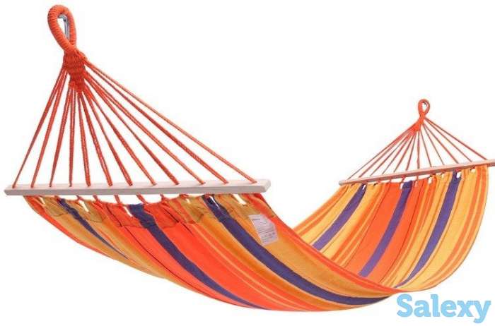 Гамак kingcamp canvas hammock оранжевый, фотография 4