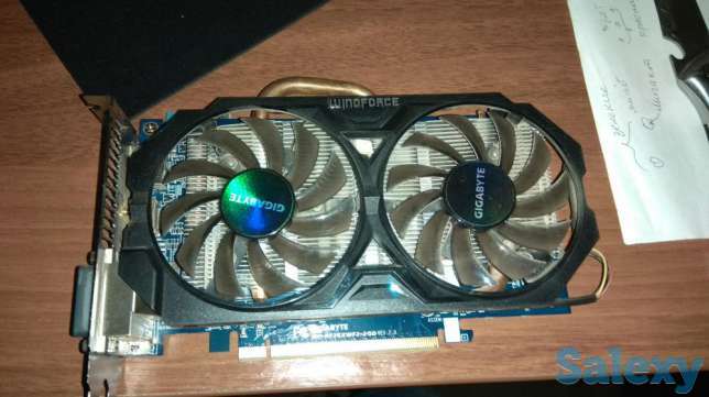 Видеокарта gigabyte r7 260x 2gb windforce, фотография 1