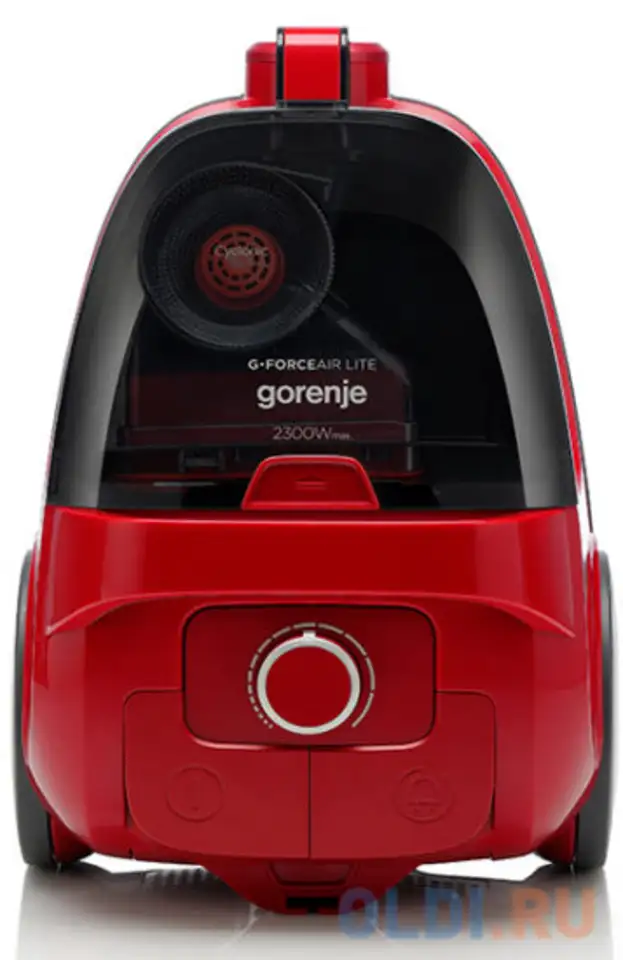 Пылесос gorenje vc2302galrcy сухая уборка красный, фотография 1