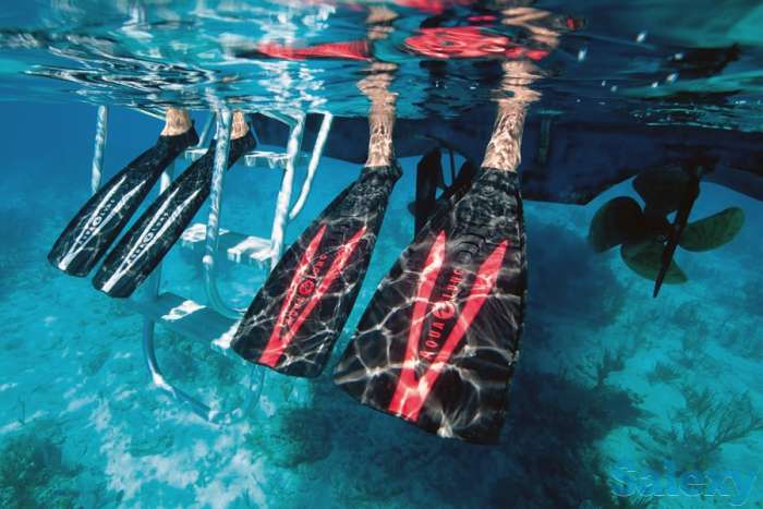 Ласты экспресс black/blue, фотография 2