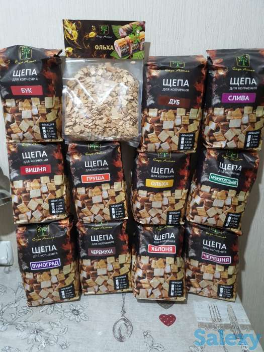 Щепа для копчения Сады Алтая Россия, Сибирь премиум щепка чипсы, фотография 13