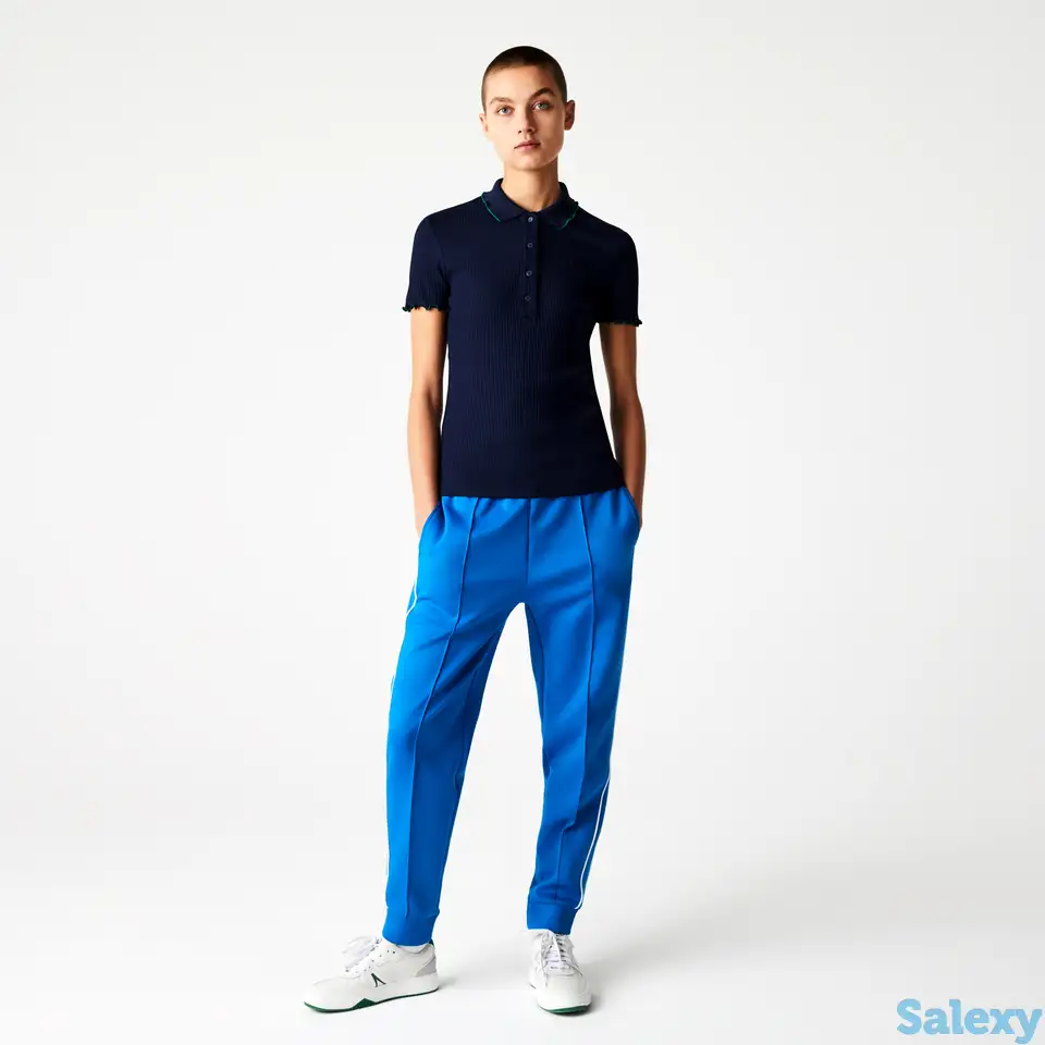 Женское поло lacoste slim fit, фотография 1