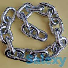 Цепь din 763 Длиннозвенная 6 мм 25 м, фотография 1