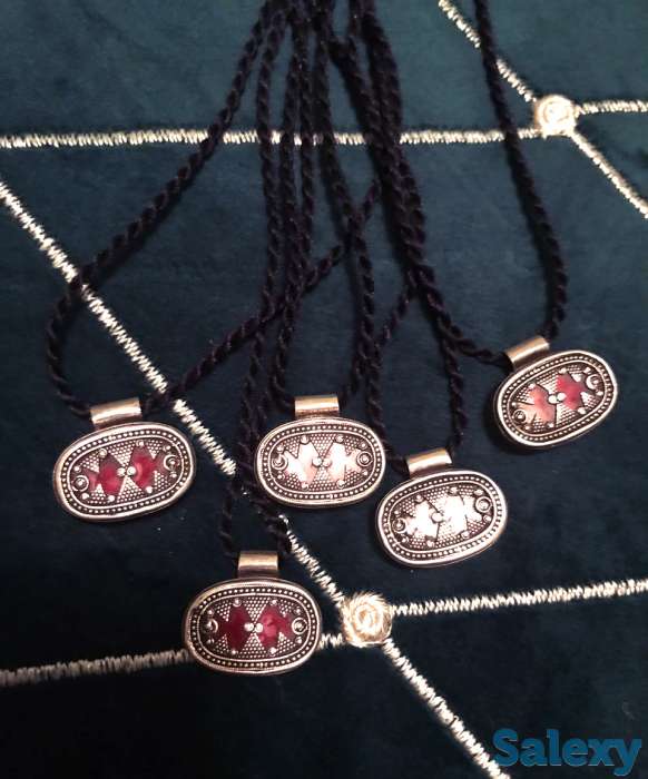 Казахские антикварные украшения 19-го века, фотография 5