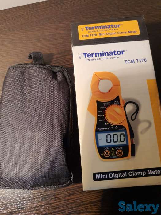 Маленькие мини цифровые клещи серии Terminator TCM 7170 с щупами, фотография 8