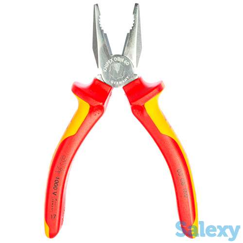Пассатижи диэлектрические 1000v 160 мм knipex kn-0306160, фотография 3