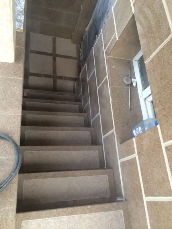 Проектируем лестницу в дом. Монтаж  из мрамора, гранита, травертина. Внутренние и наружные. Замер - бесплатно, фотография 4