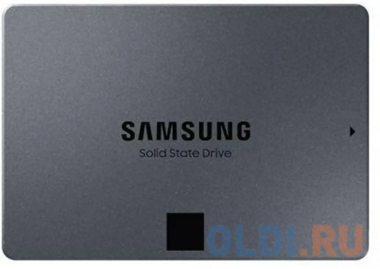 Ssd накопитель samsung 870 qvo 1 tb sata-iii mz-77q1t0bw, фотография 1