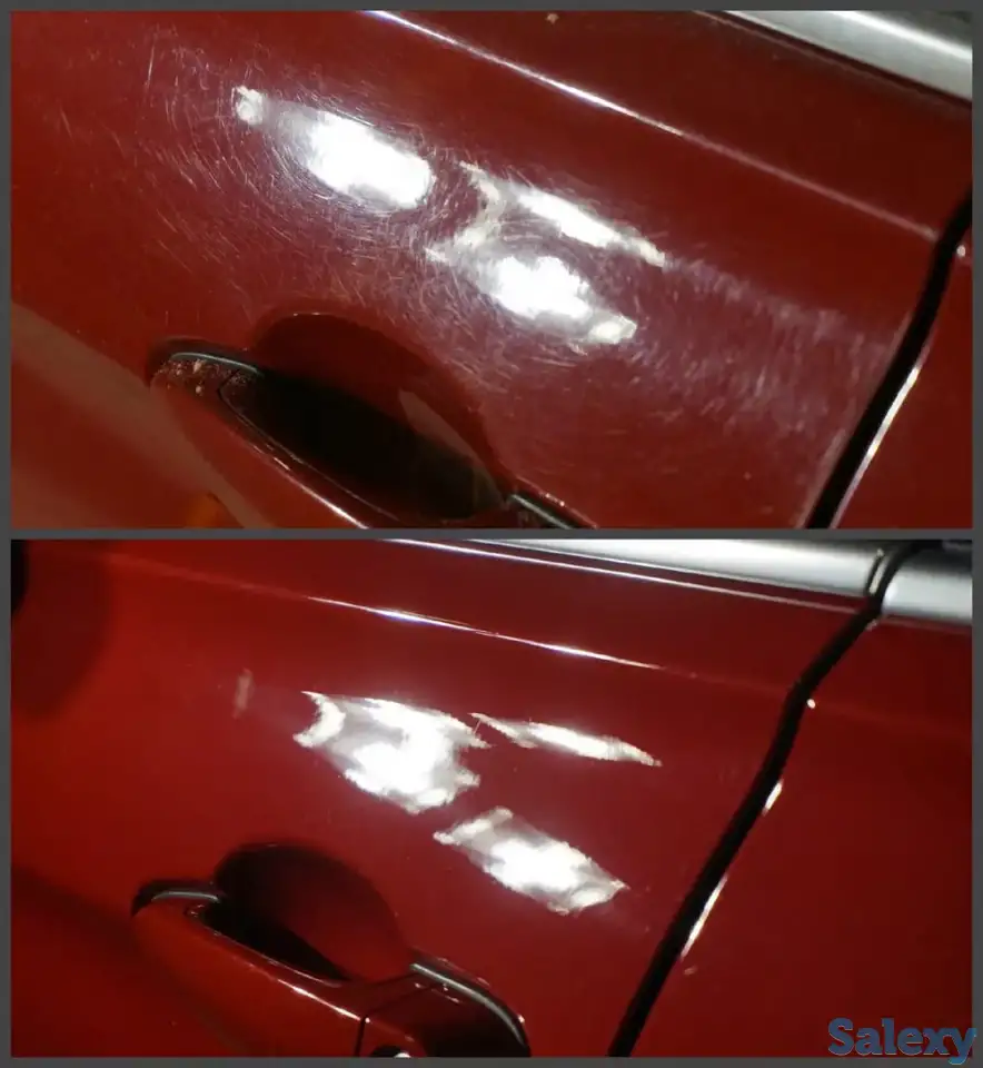 Полировка кузова автомобиля, фар, керамика, жидкое стекло. Качественно, фотография 2
