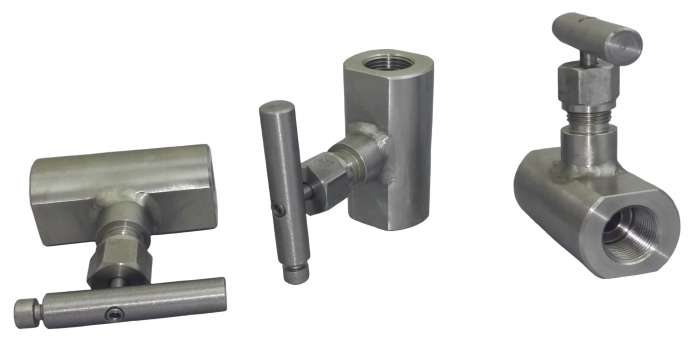 Клапан запорный игольчатый Ду15, Ру16 МПа, муфта-муфта(аналог 15с54бк), фотография 1