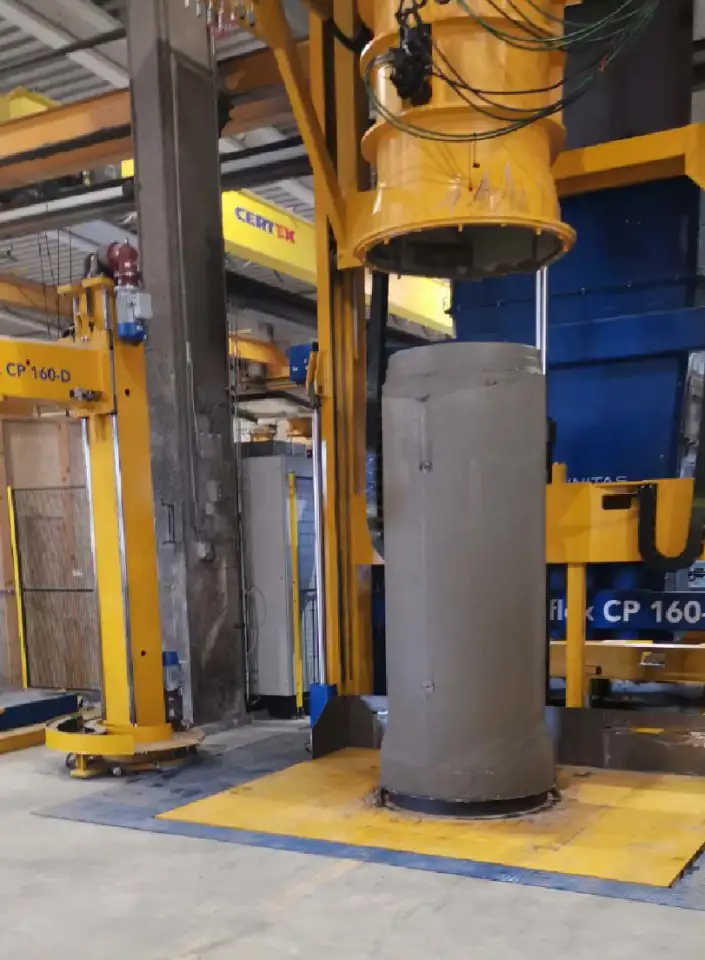 Оборудование для производства бетонных труб HawkeyePedershaab VIHY Masterflex, Дания., фотография 2