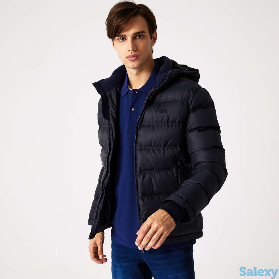 Мужская куртка lacoste hooded quilted, фотография 1