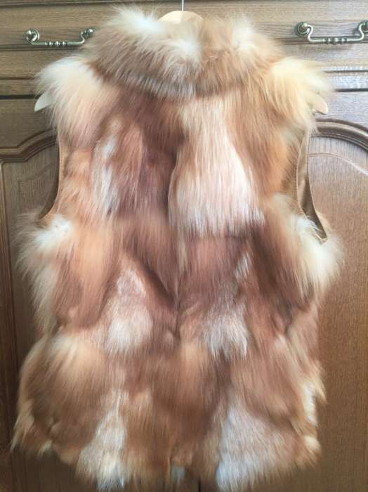 Продается меховая жилетка из меха лисы., фотография 1