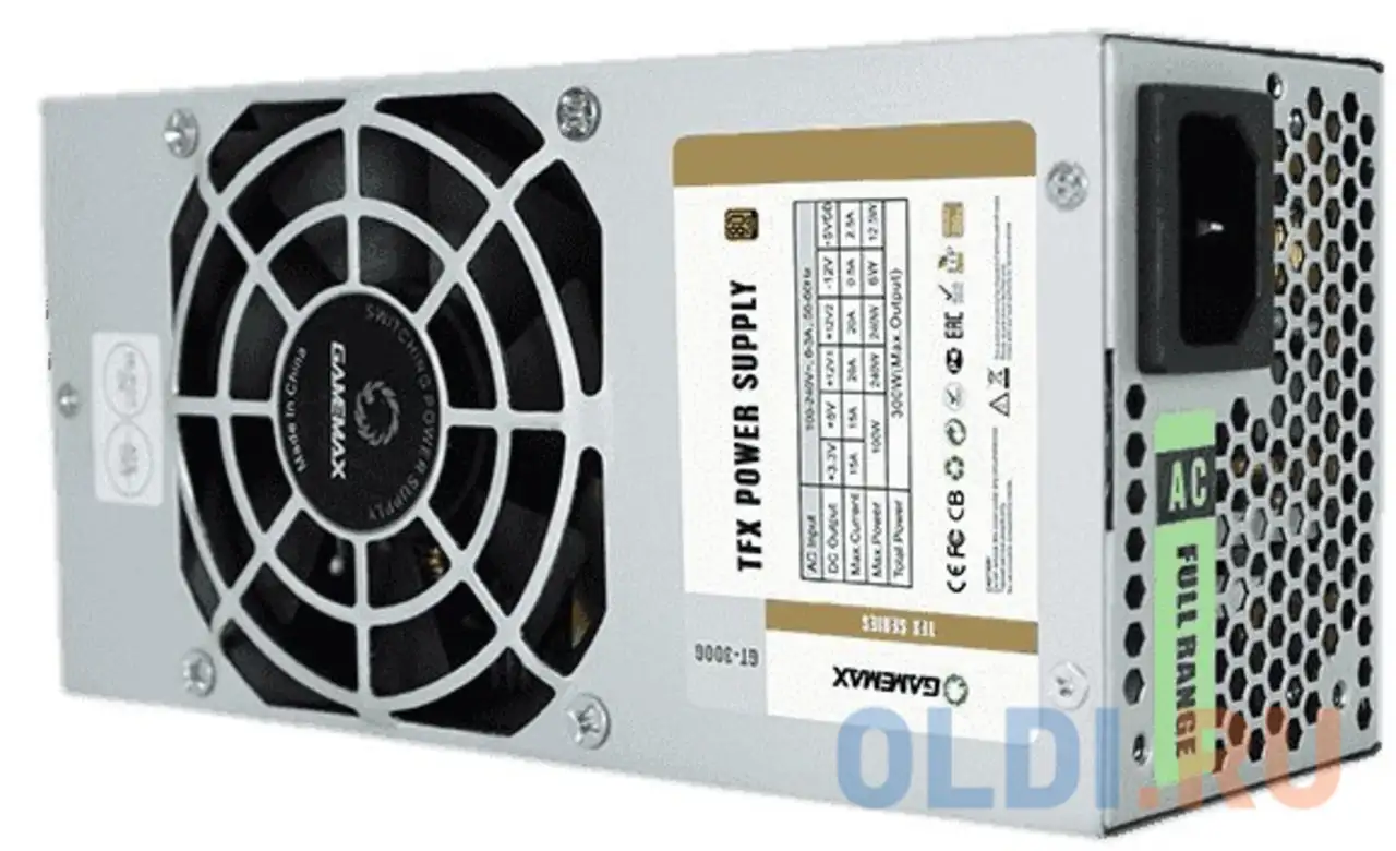 Блок питания gamemax gt-300g 300 вт, фотография 1