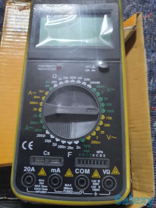 Цифровой мультиметр DT9205A тестер Распродажа, фотография 3