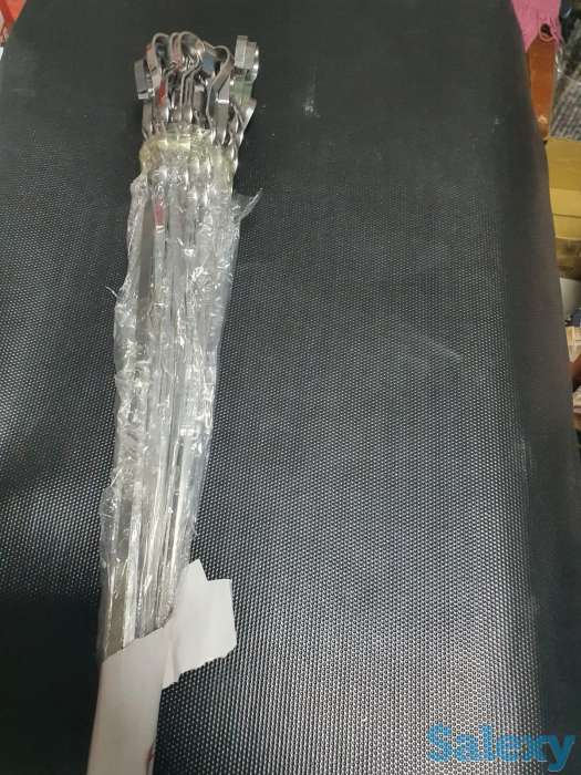 Шампуры палочки шашлычные большие, нержавейка Супер Качество, фотография 4