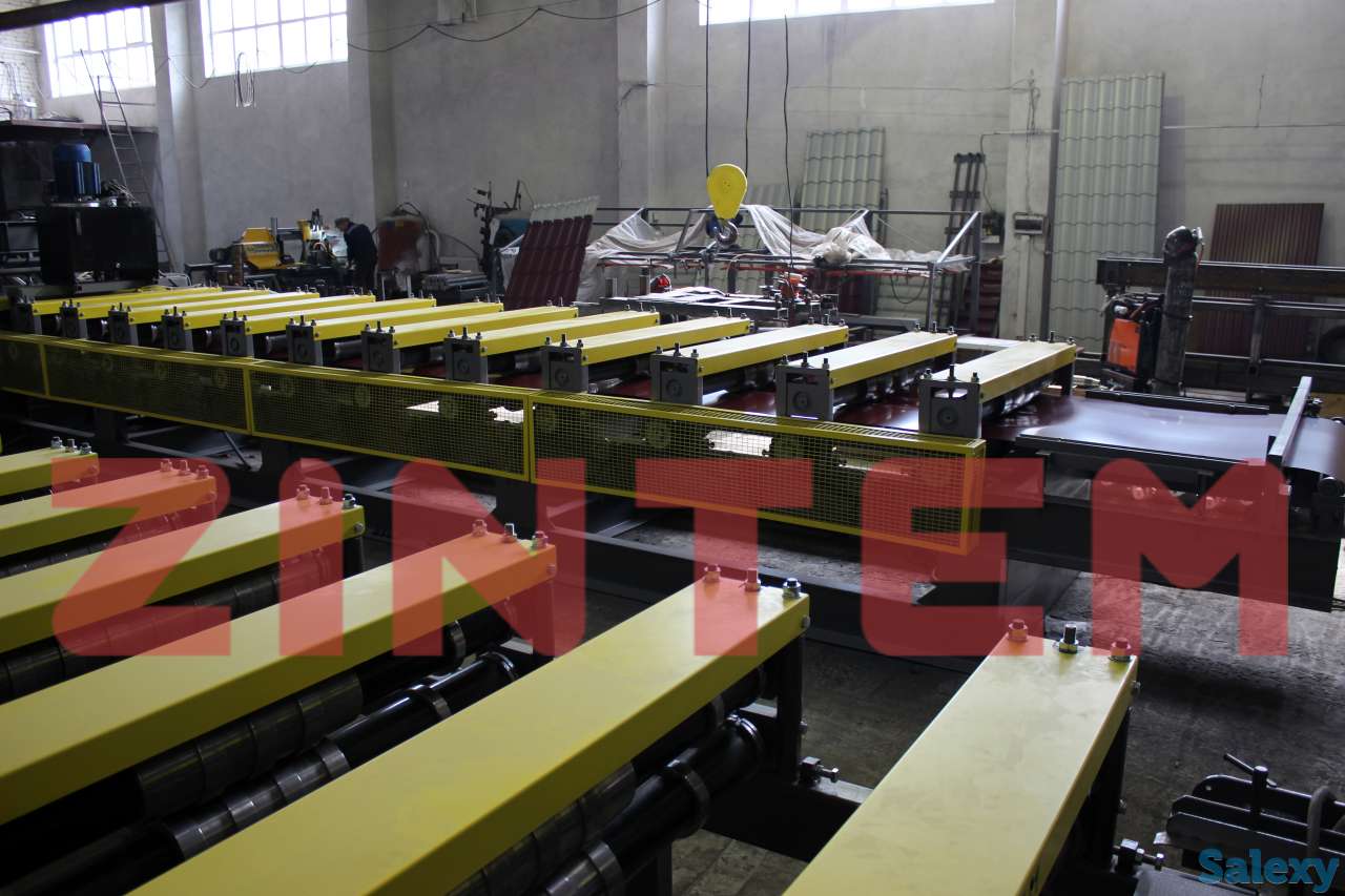 Линия для производства двух видов металлочерепицы, фотография 10