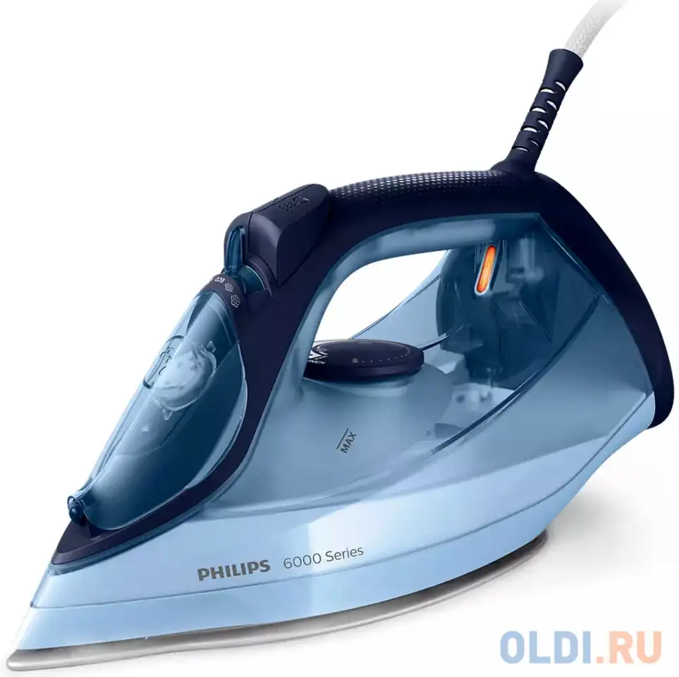 Утюг philips dst6008/20 2600вт синий, фотография 1