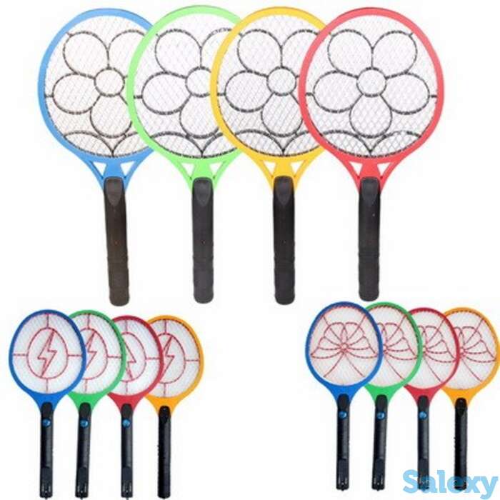 Мухобойка электрическая на батарейках большая, фотография 1