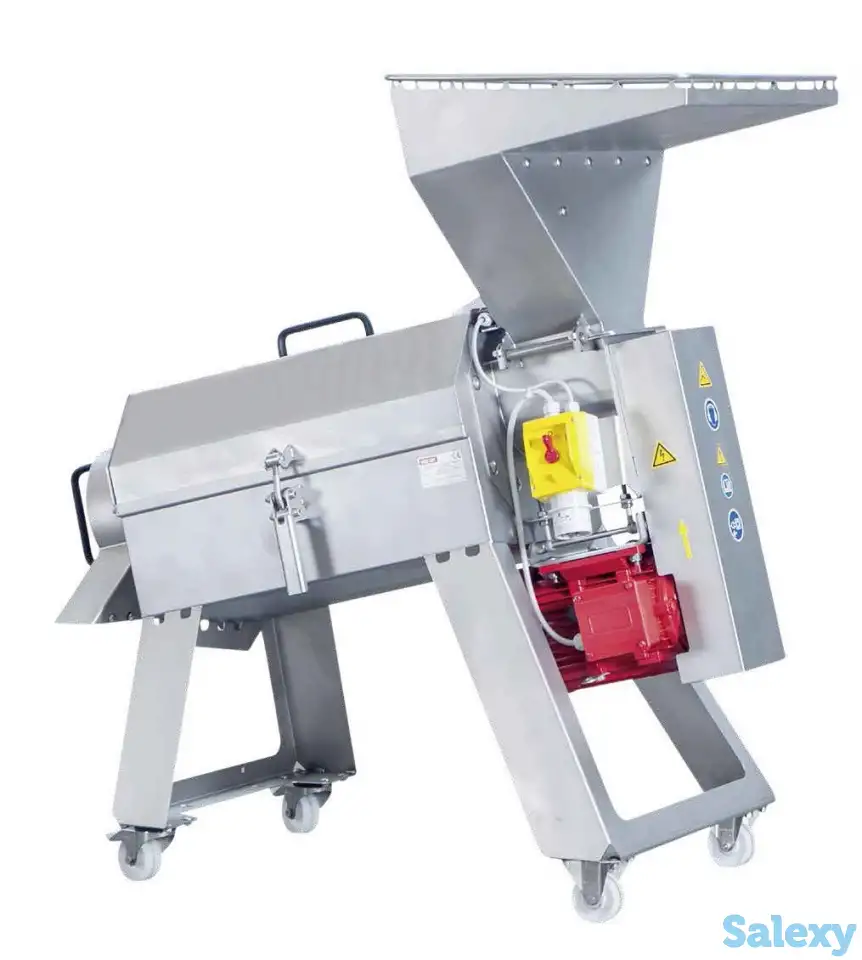 Протирочная машина для вишен, черешен, слив, абрикос, яблок и т.д. 1000 кг/час, фотография 1