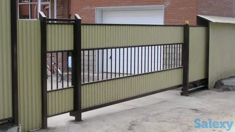 Установка заборного ограждения, фотография 12