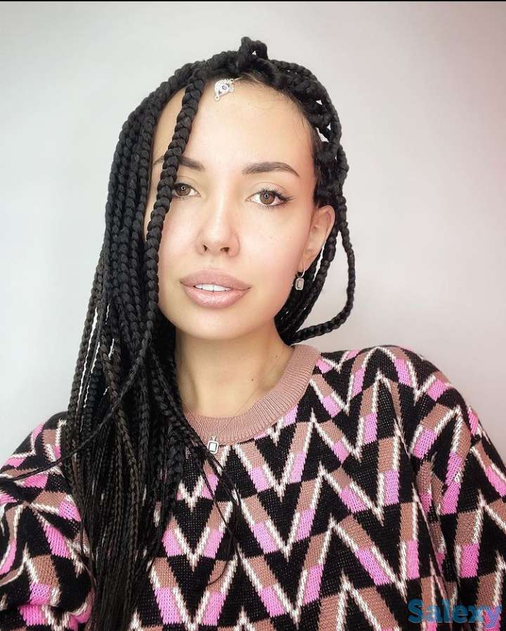 Афрокосы, де дреды, зизи,же косы, фотография 5