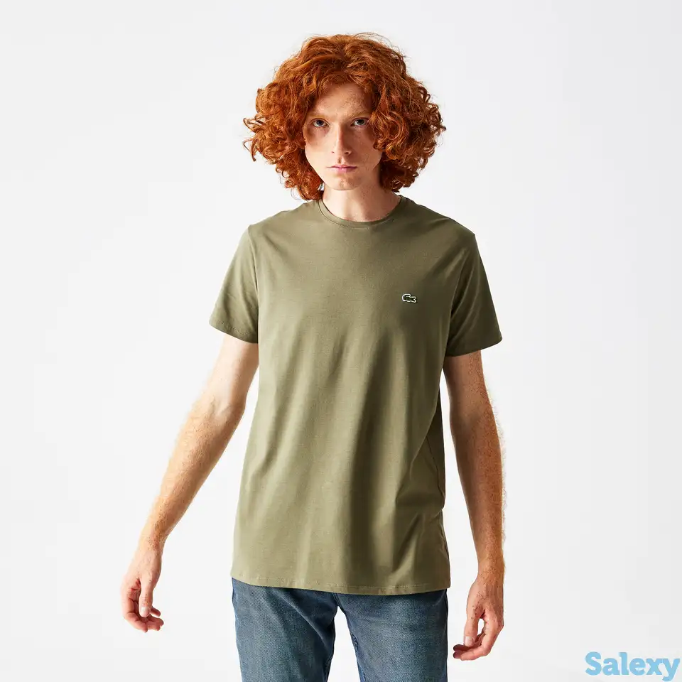 Мужская футболка lacoste slim fit, фотография 1