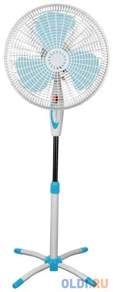 Вентилятор напольный primera sfp-4203mx 40 вт белый/голубой, фотография 1