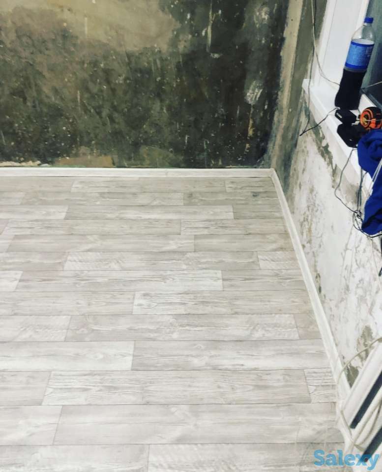 Профессиональная укладка линолеума, фотография 10