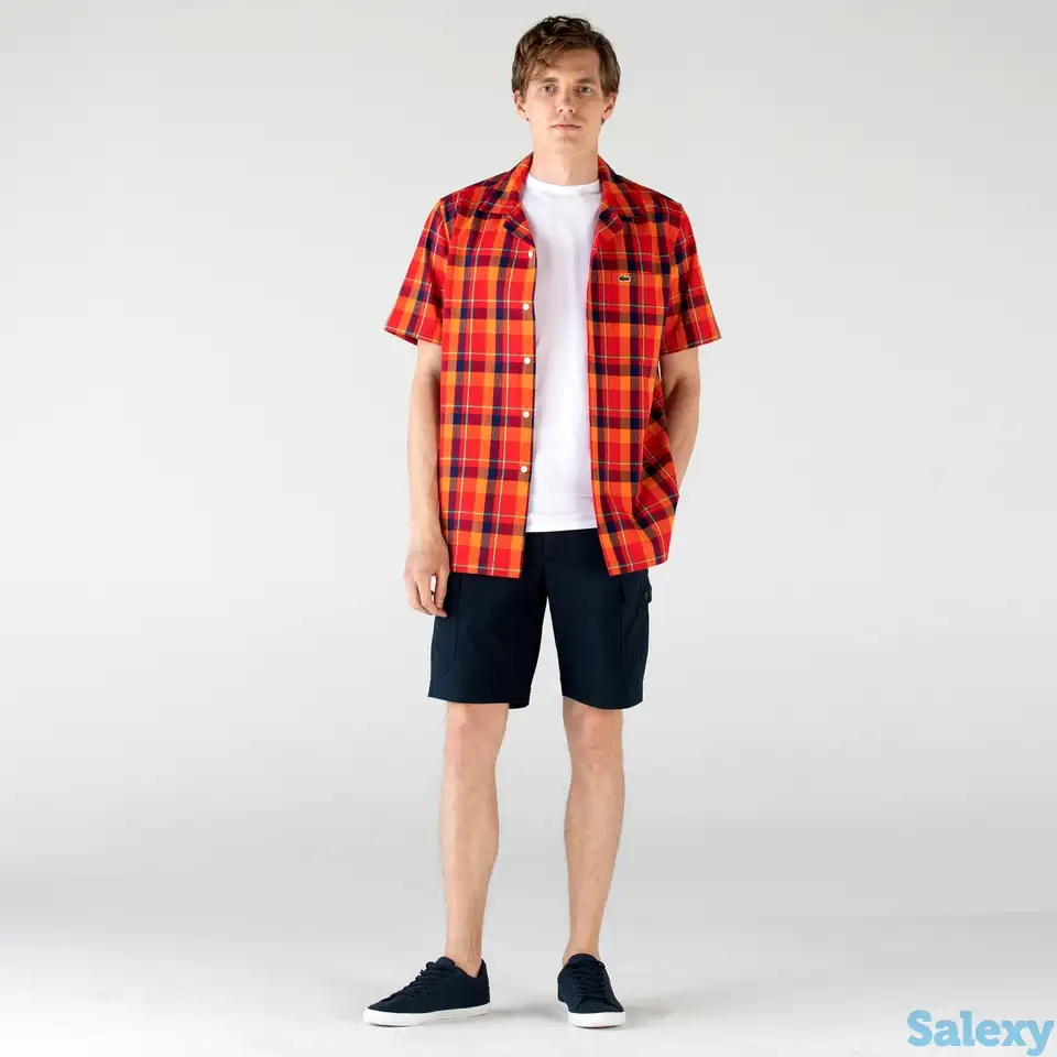 Мужские шорты- бермуды lacoste, фотография 1