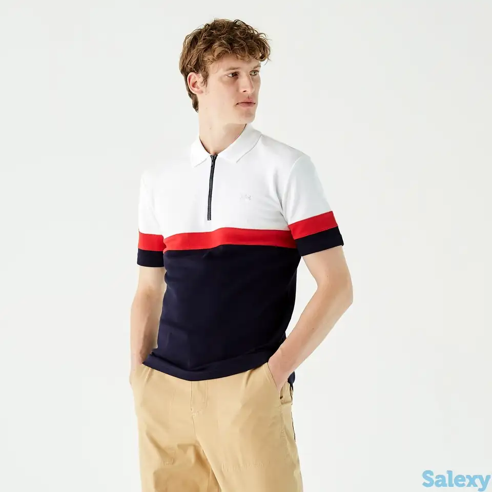 Мужское поло lacoste regular fit, фотография 1