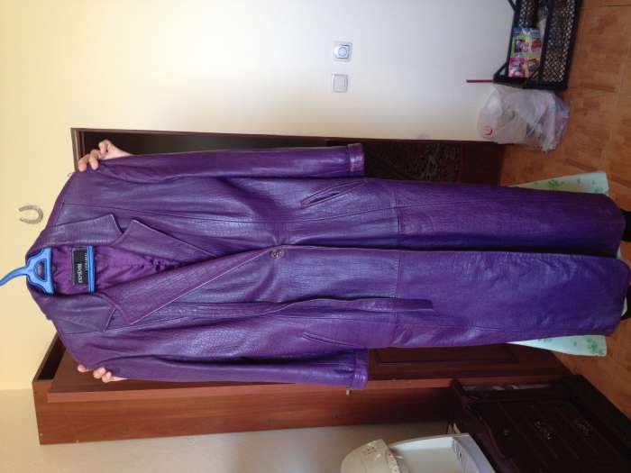 Плашь кожанный, фотография 1