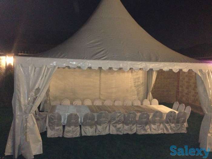 сдам в аренду столы стулья шатры посуду в алматы, фотография 3