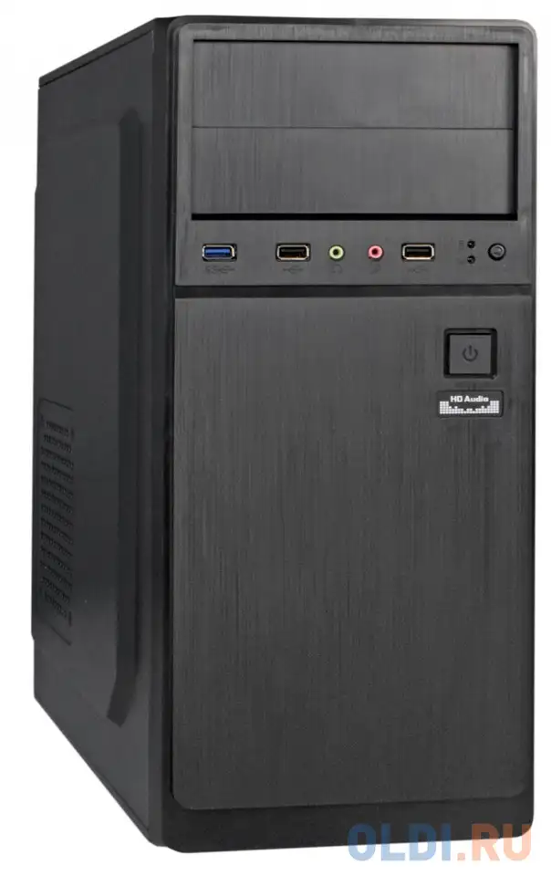Корпус atx exegate xp-402u 500 вт чёрный ex283739rus, фотография 1