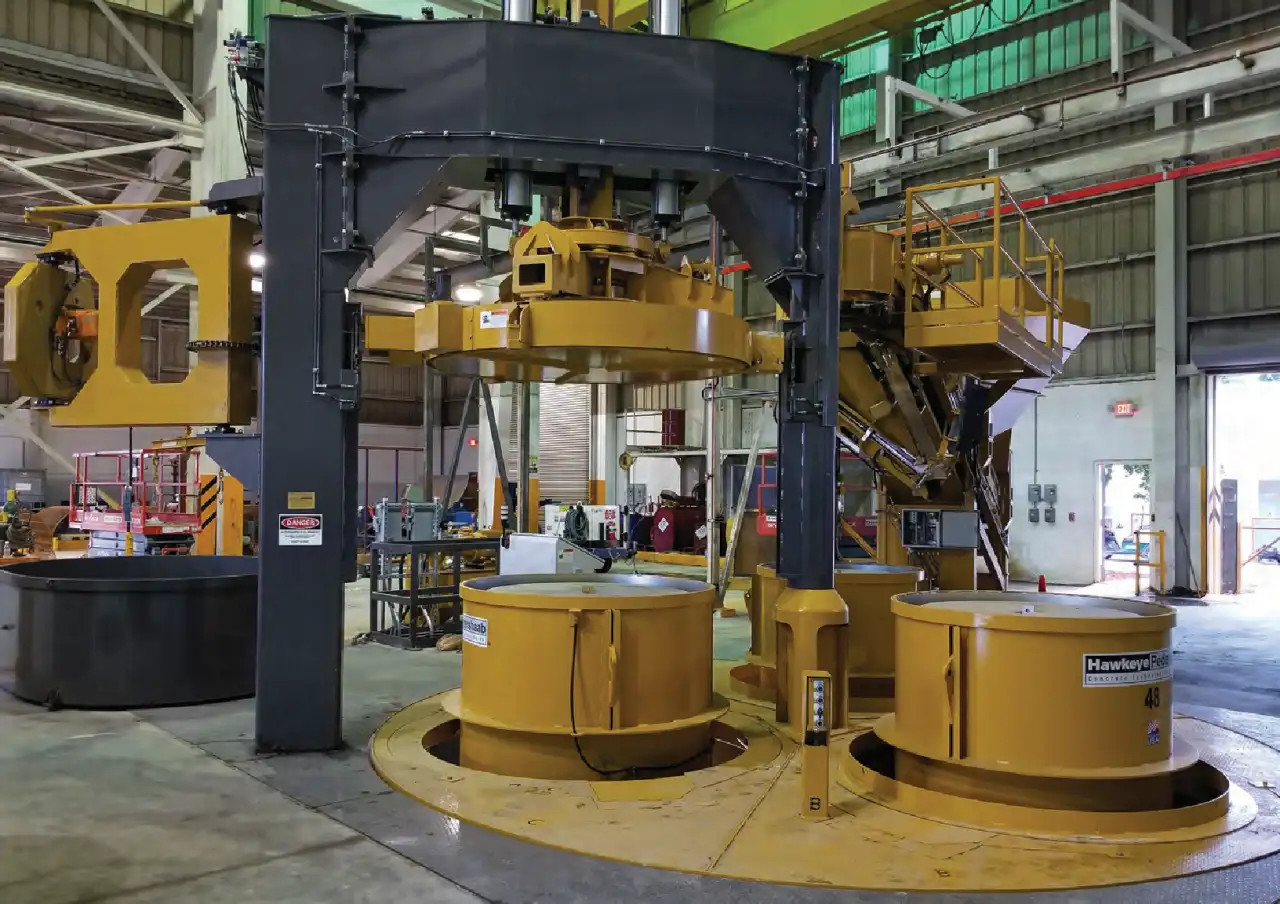 Оборудование для производства бетонных труб HawkeyePedershaab VIHY Masterflex, Дания., фотография 2