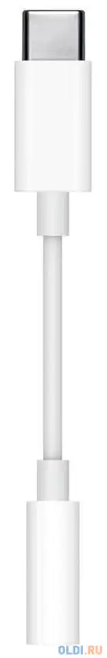 Адаптер type-c apple mu7e2zm/a круглый белый, фотография 1