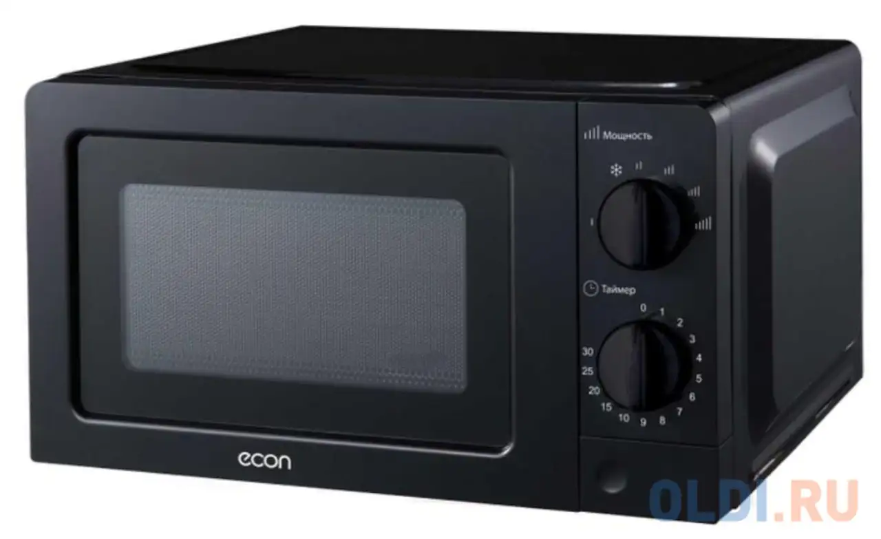 Микроволновая печь 20l solo black eco-2031m econ, фотография 1