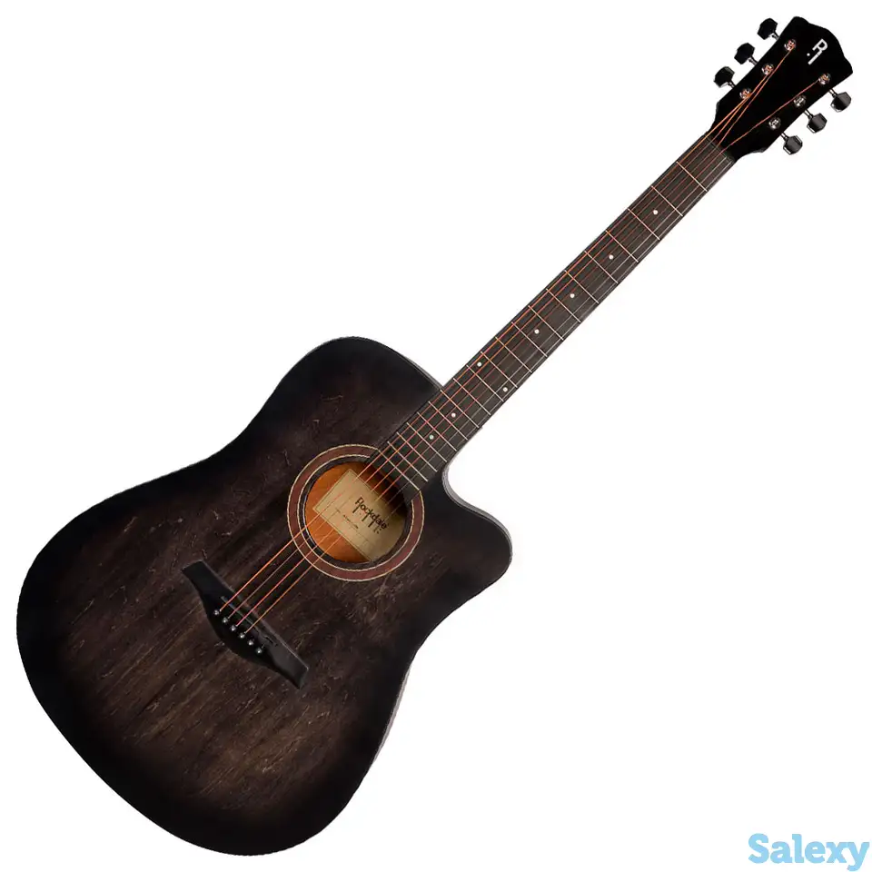 Акустическая гитара rockdale aurora d1 c bk, фотография 1