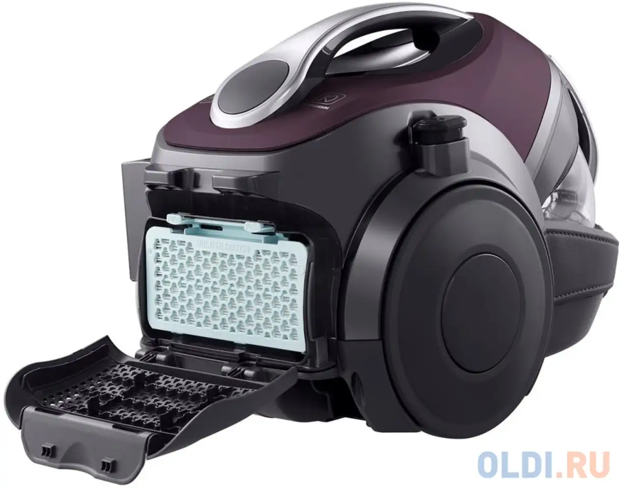 Пылесос lg vc83109uhaq сухая уборка фиолетовый, фотография 1