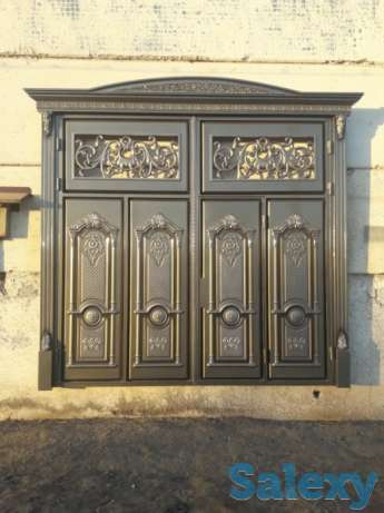 Ажурные и кованные ворота и калитки и заборы , ограждение., фотография 12