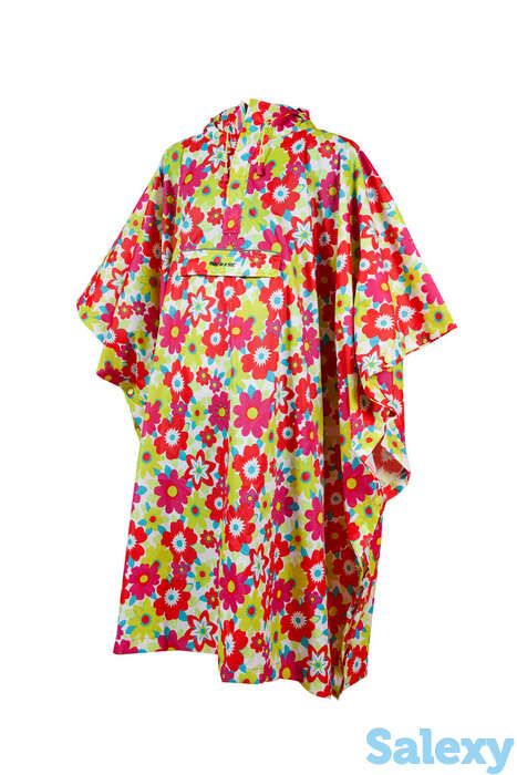 Накидка mac in a sac poncho цветы, фотография 1