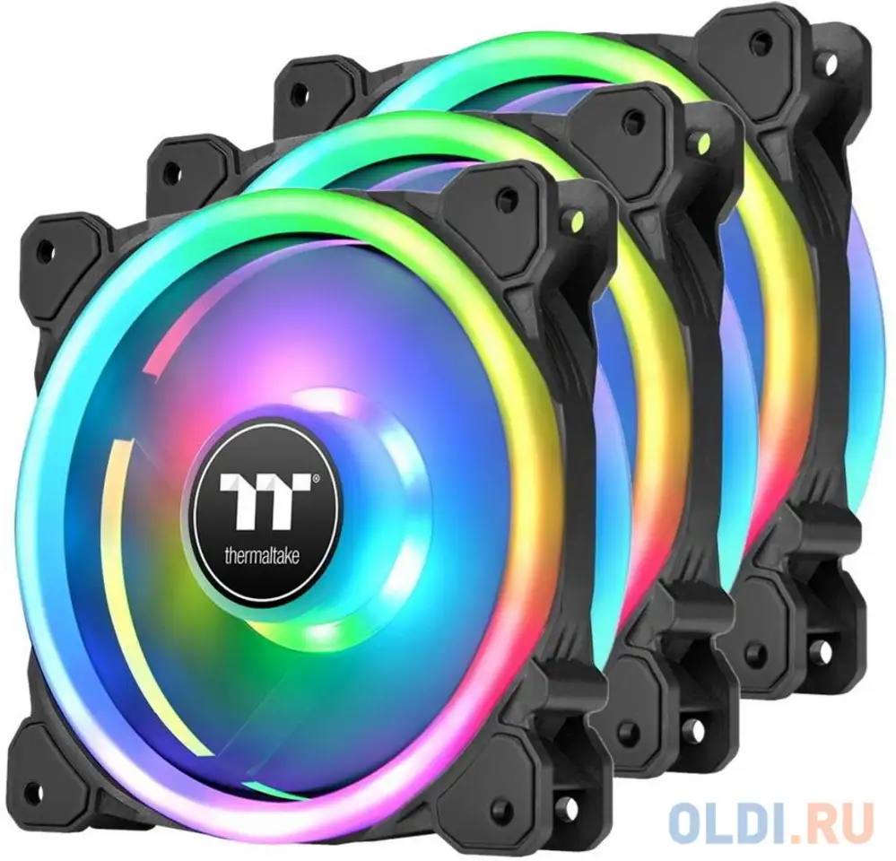 Swafan 14 rgb radiator fan tt premium edition 3 pack [cl-f138-pl14sw-a], фотография 1