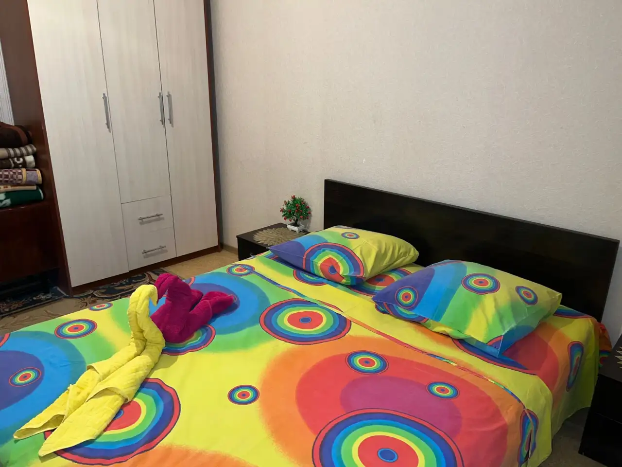 Сдаю 3 ком кв в 14 микрорайоне 3 дом 1 этаж 5 мин до пляжа., фотография 13