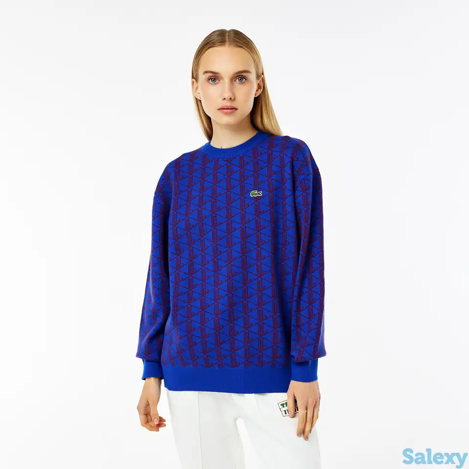 Женский свитер lacoste relax fit fit, фотография 1