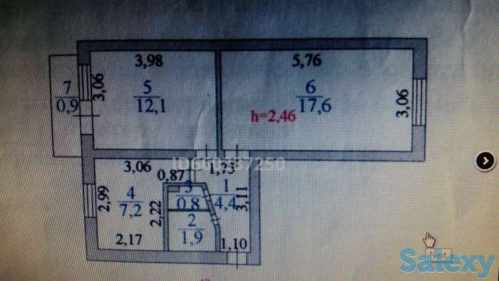 Продам двухкомнатную квартиру пр.Республики 76, фотография 3
