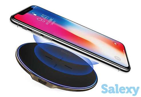 Беспроводное зарядное устройство x-doria pebble wireless charger (fast charge). черный, фотография 2