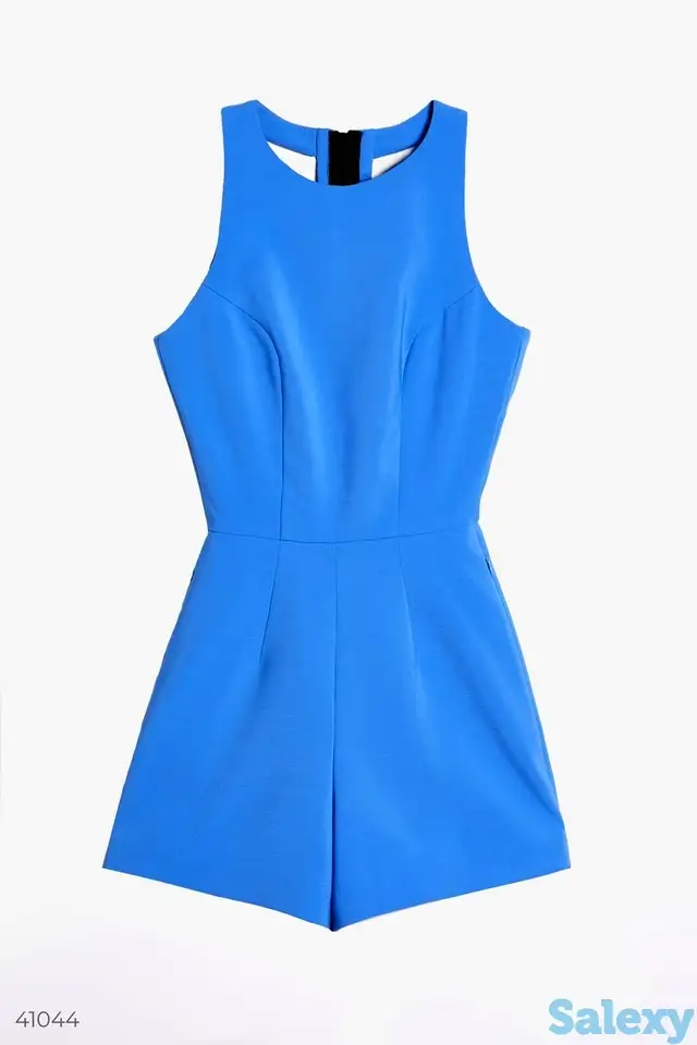 Голубой комбинезон с шортами, фотография 1