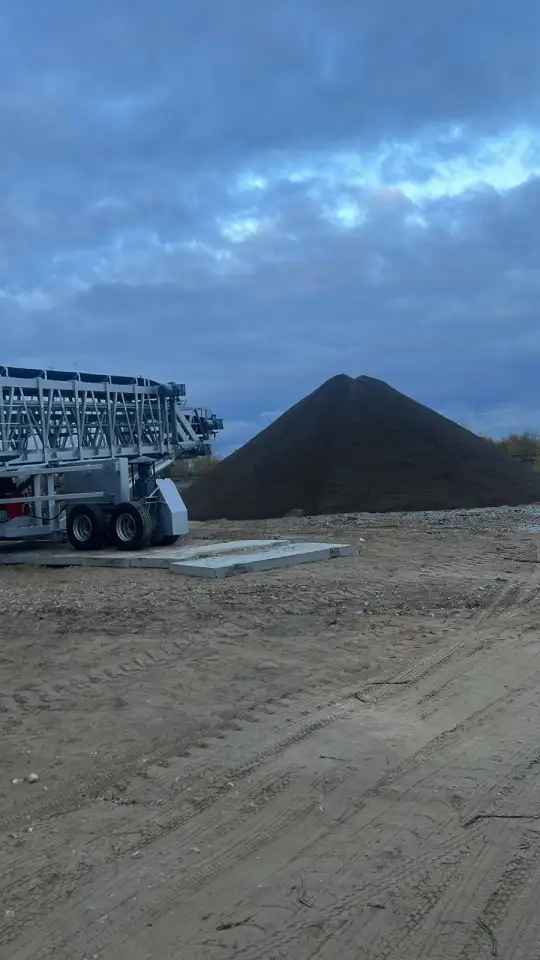 Радиальный конвейер Автоматический Телескопический PTRC1000, 1000 тчас, PolygonMach Турция, фотография 2