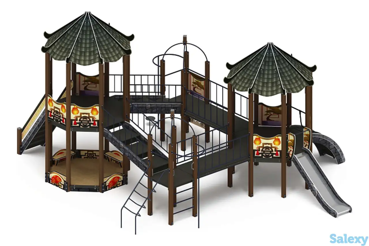 Карнавал (шанхай) - дик 2.22.06-02 - игровой комплекс h=1200, фотография 1