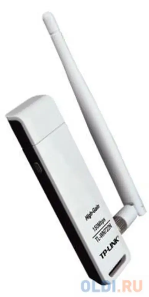 Адаптер tp-link tl-wn722n 150m high power wireless lite-n usb adapter, atheros,, фотография 1